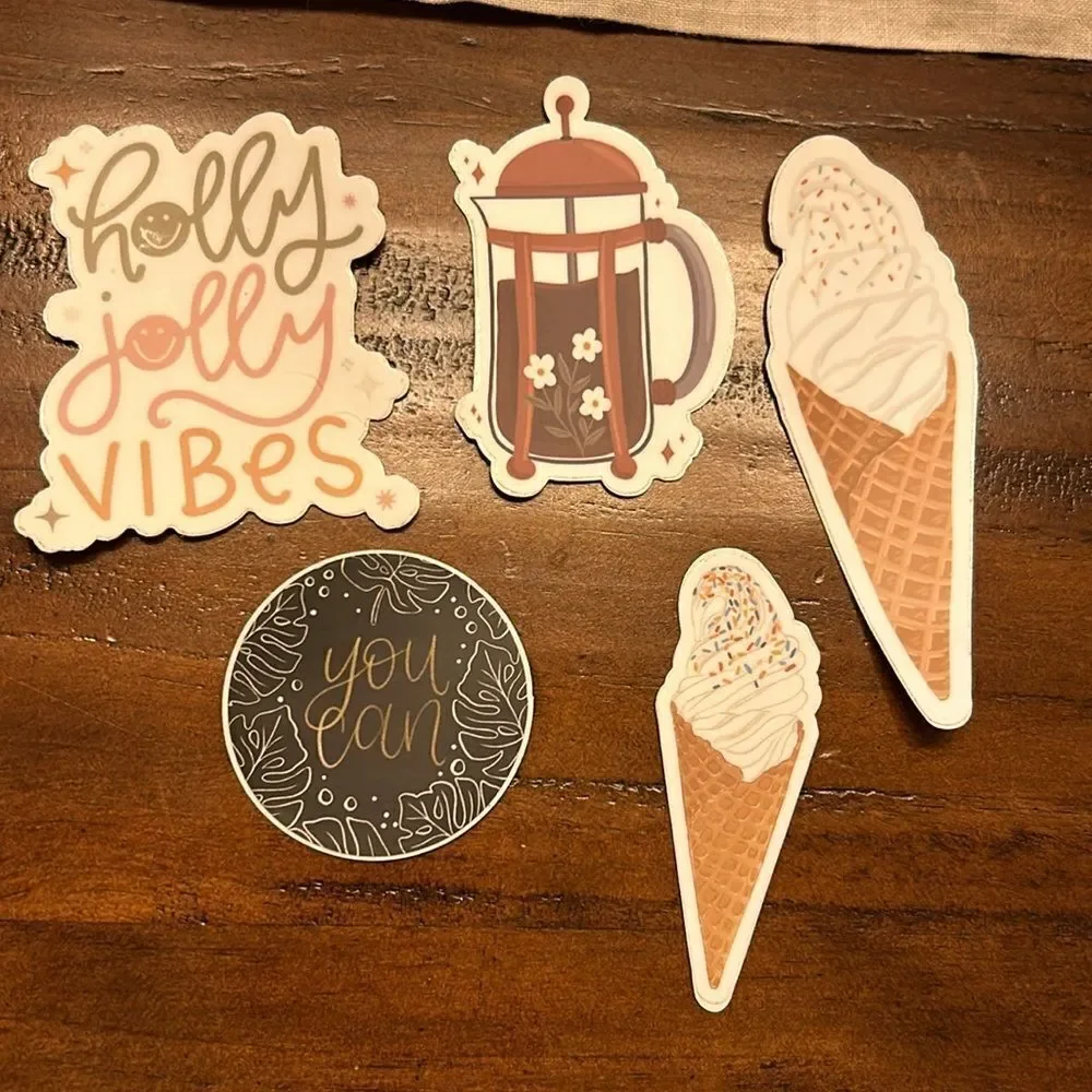 Stickers bundle of 13 all new for water bottles or other use